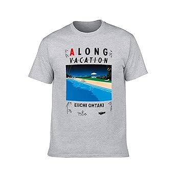 Amazon | 【大滝詠一】A LONG VACATION デザイン Tシャツ メンズ